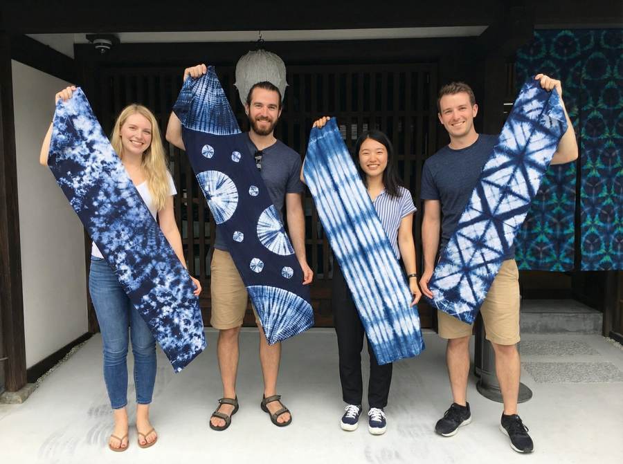 Arimatsu Shibori Tie-Dyeing